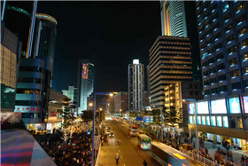 深圳人南路夜景
